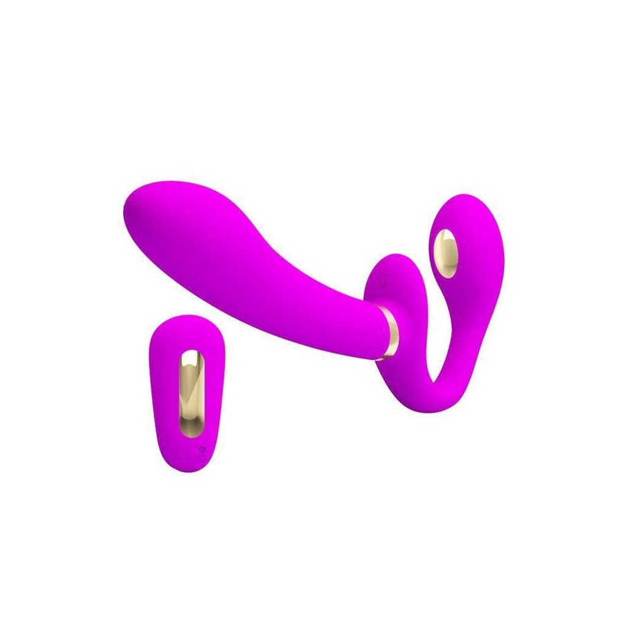 Thunderbird vibrador para parejas sin arnés con control remoto