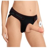 Arnés con dildo con vibración y control remoto 7.0