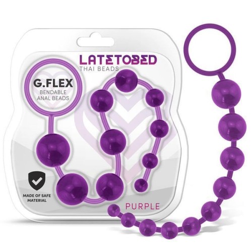 G.flex bolas tailandesas flexibles púrpura