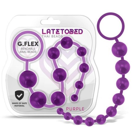 G.flex bolas tailandesas flexibles púrpura
