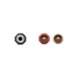 Nanocable cable audio estereo jack 3.5mm hembra a 2x rca macho 1.50m - negro