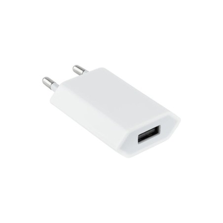 Nanocable mini cargador de red usb 5v - blanco