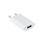 Nanocable mini cargador de red usb 5v - blanco