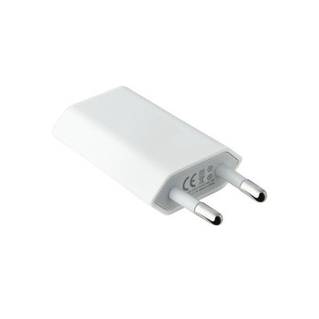 Nanocable mini cargador de red usb 5v - blanco