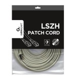 Gembird pp6a-lszhcu-30m cable de red gris cat6a s/ftp (s-stp)