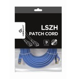 Gembird pp6a-lszhcu-b-10m cable de red azul cat6a s/ftp (s-stp) 10m