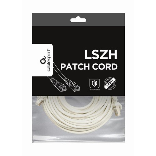 Gembird pp6a-lszhcu-w-10m cable de red blanco cat6a s/ftp (s-stp)