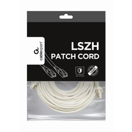 Gembird pp6a-lszhcu-w-10m cable de red blanco cat6a s/ftp (s-stp)
