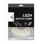Gembird pp6a-lszhcu-w-10m cable de red blanco cat6a s/ftp (s-stp)