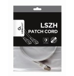 Gembird pp6a-lszhcu-w-1m cable de red blanco cat6a s/ftp (s-stp)
