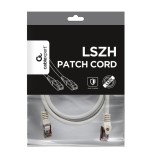 Gembird pp6a-lszhcu-w-3m cable de red blanco cat6a s/ftp (s-stp)
