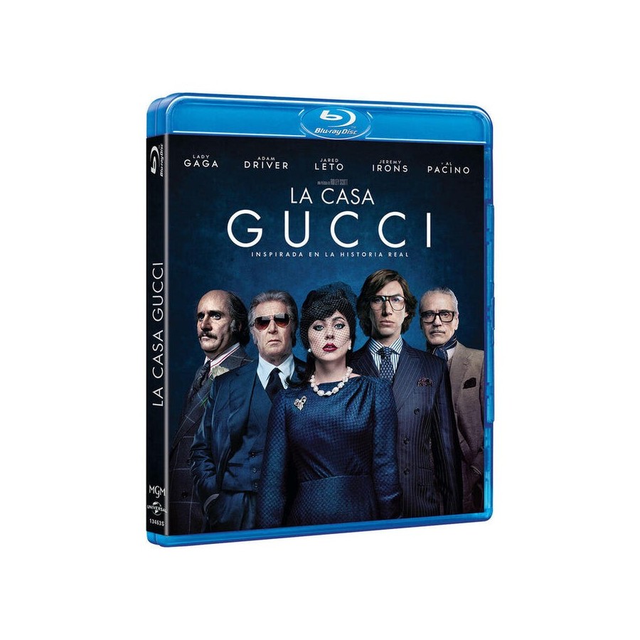 Pelicula la casa gucci - bd blu-ray