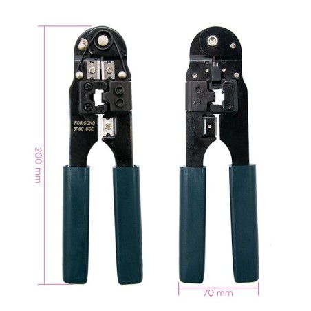 Nanocable tenaza crimpadora para conectores 8p8c (rj45)