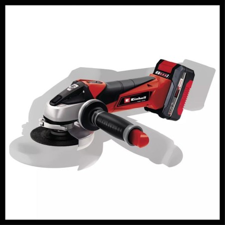 Einhell amoladora angular a batería tc-ag 18/115 li kit, 18 voltios 4431134
