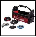 Einhell amoladora angular a batería tc-ag 18/115 li kit, 18 voltios 4431134