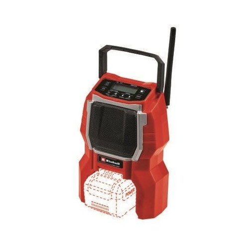 Radio de obra    einhell  tc-ra 18 li bt - solo