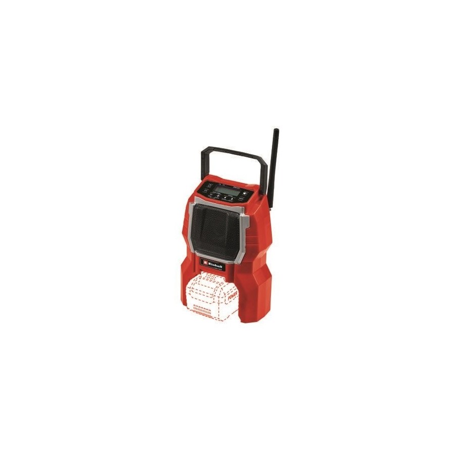 Radio de obra    einhell  tc-ra 18 li bt - solo