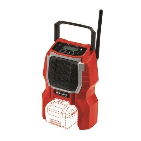 Radio de obra    einhell  tc-ra 18 li bt - solo