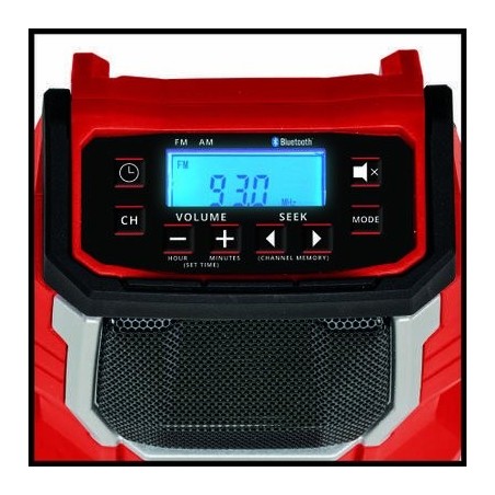 Radio de obra    einhell  tc-ra 18 li bt - solo