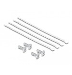Delock panel de conexiones de 10" de 8 puertos cat.6a 1u gris