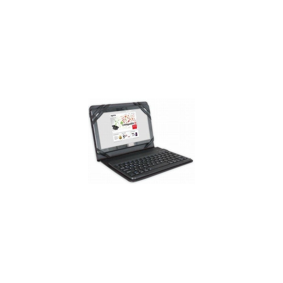 Approx appipck06 funda para tablet de 9.7" a 10.1" 1 con teclado bluetooth color negro