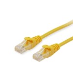 Equip cable de red 625463 rj-45 u/utp categoria 6 0.25 metros  amarillo