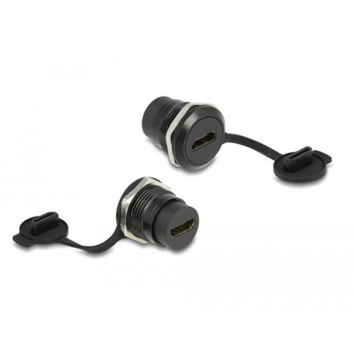 Delock conector hdmi-a integrado con tapa protectora contra el polvo
