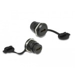 Delock conector hdmi-a integrado con tapa protectora contra el polvo