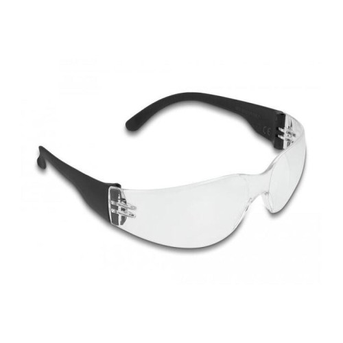 Delock 90559 gafas de seguridad con lentes transparentes en las sienes