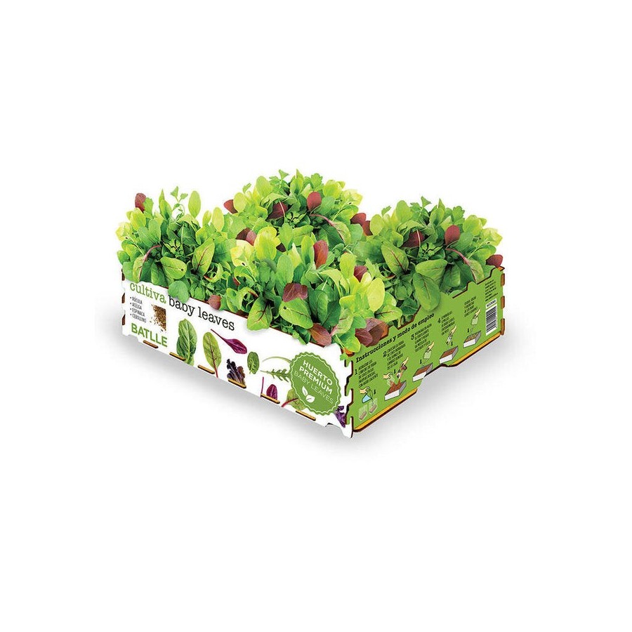 Caja de ensaladas baby leaves batlle