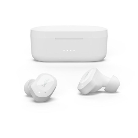 Soundf play true auriculares inalámbricos blancos