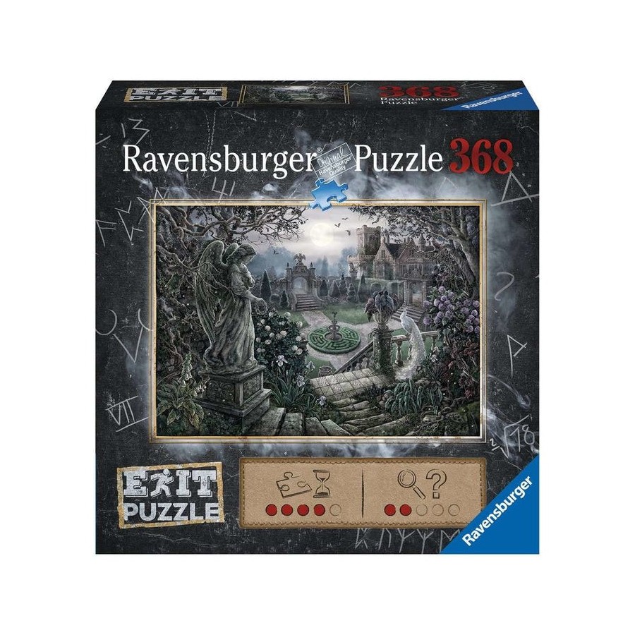Puzzle ravensburger salir puzzle por la noche en el jardín 17120