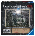Puzzle ravensburger salir puzzle por la noche en el jardín 17120