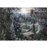Puzzle ravensburger salir puzzle por la noche en el jardín 17120