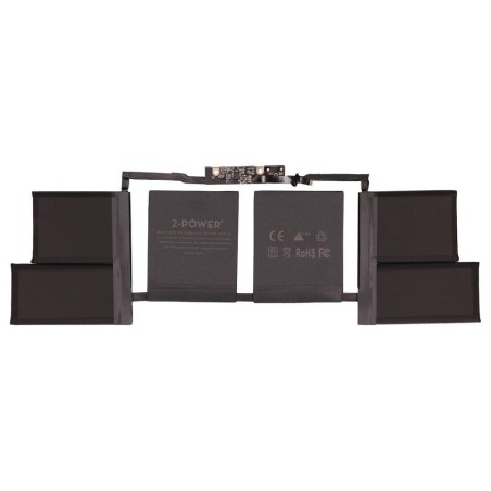 2-power batería 11.4v 6680mah para apple macbook pro 15 late 2016 a1707 cbp3739a