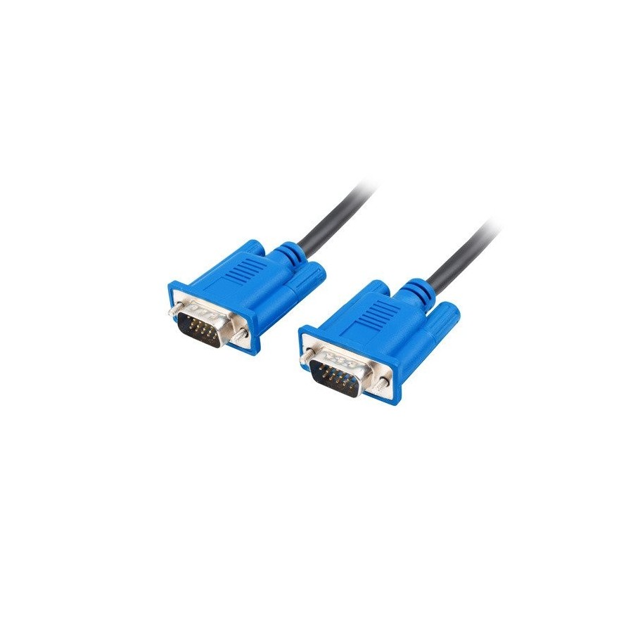 Cable lanberg vga m/m 1.8m 15pin ferrita negro ca-vgac-10cu-0018-bk