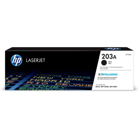 Tóner original hp 203a negro