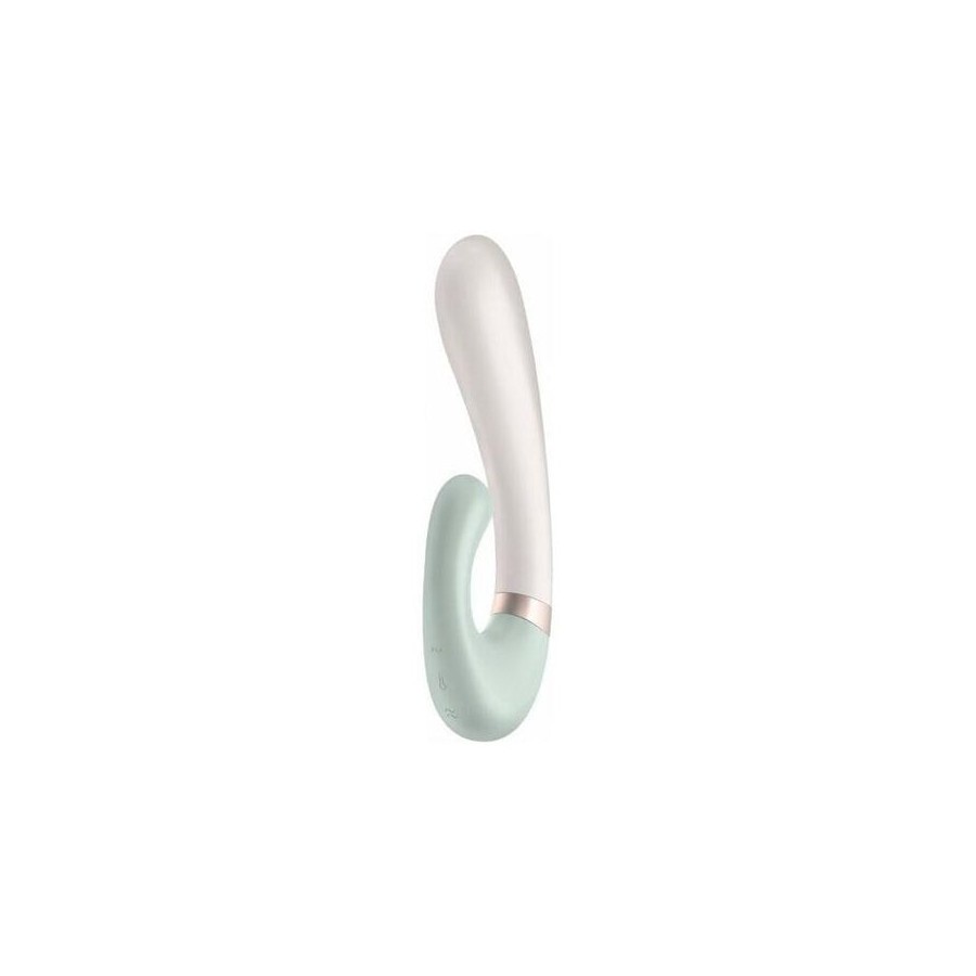 Satisfyer - heat wave vibrador app blanco