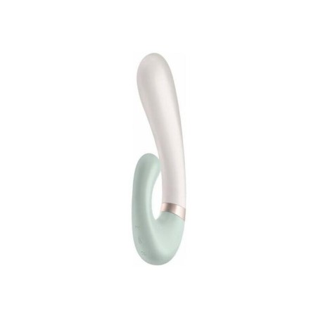 Satisfyer - heat wave vibrador app blanco