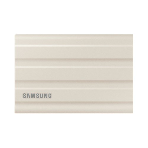 Disco externo ssd samsung portable t7 shield 2tb usb 3.2 gen 2 + ips 65 beige
