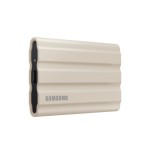 Disco externo ssd samsung portable t7 shield 1tb usb 3.2 gen 2 + ips 65 beige