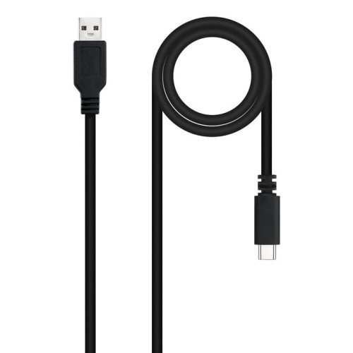 Nanocable cable usb-c 2.0 macho a usb-a macho 1m