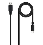 Nanocable cable usb-c 2.0 macho a usb-a macho 1m