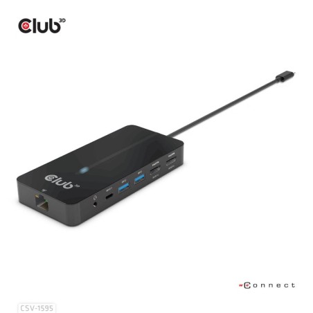 Club3d usb-7-in1-hub usb-c  2xhdmi/2xusb/rj45/usb-c 100w retail