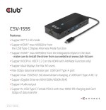 Club3d usb-7-in1-hub usb-c  2xhdmi/2xusb/rj45/usb-c 100w retail