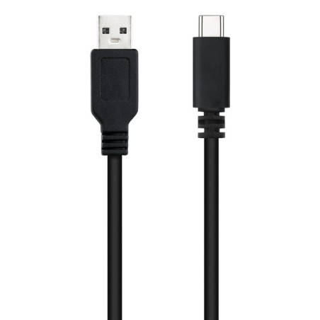 Nanocable cable usb-c 2.0 macho a usb-a macho 1m
