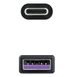 Nanocable cable usb-c 2.0 macho a usb-a macho 1m