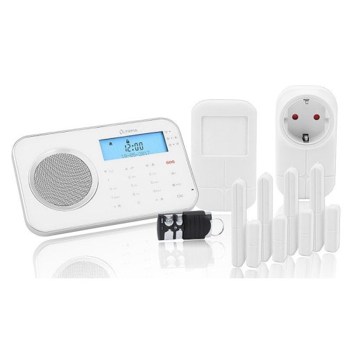 Sistema de alarma olympia prohome 8762 wlan/gsm, blanco