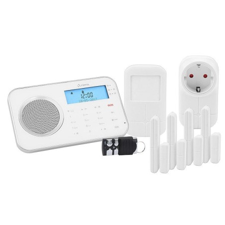 Sistema de alarma olympia prohome 8762 wlan/gsm, blanco