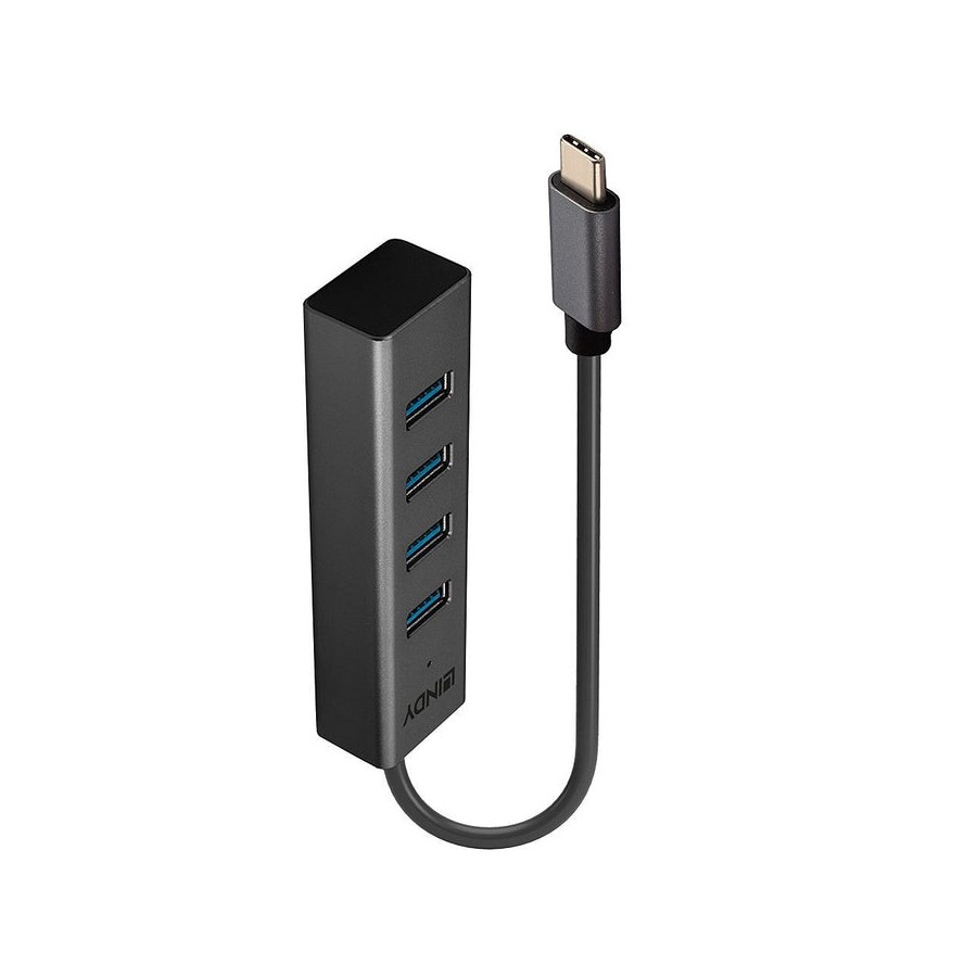 Lindy usb 3.2 typ c hub 4 port